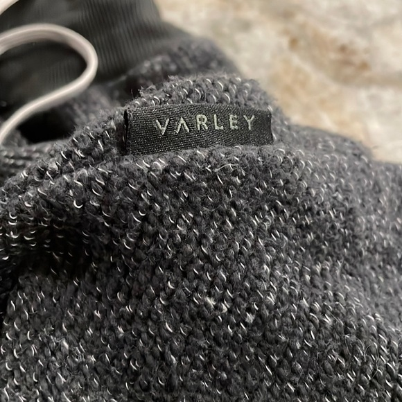 VARLEY Sullivan Sweatshirt in Charcoal Marled Knit XS - Picture 6 of 11